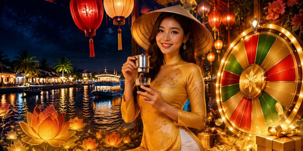 Roulette casino phong cách sông Mekong với cà phê Việt Nam