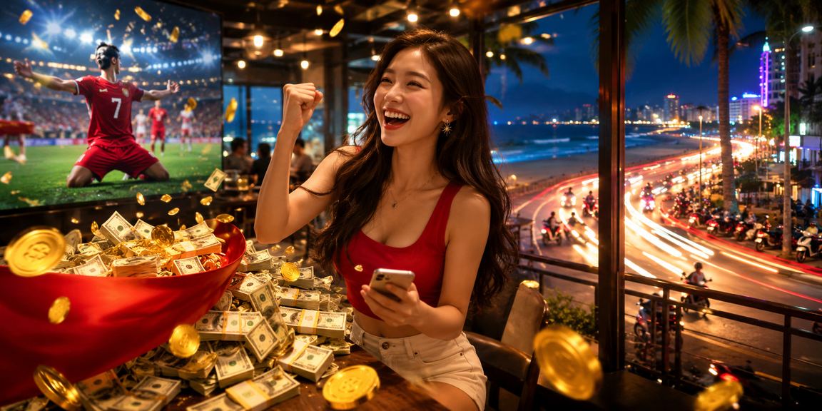 Người dùng Việt Nam thư giãn với cà phê tại Vũng Tàu và nhận cashback qua ứng dụng